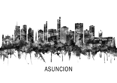 Asuncion Paraguay Skyline