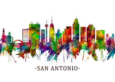 San Antonio Texas skyline