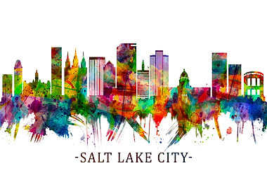 Salt Lake City Skyline