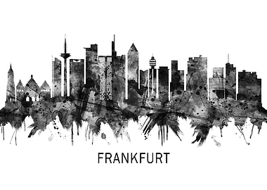 Frankfurt Germany Skyline