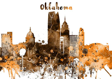 Oklahoma City Skyline