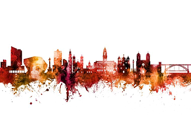 Porto Portugal Skyline