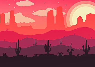 Desert Silhouette
