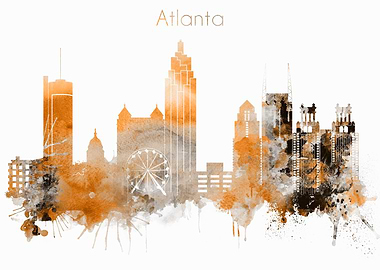 Atlanta Georgia Skyline