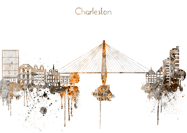 Charleston SC Skyline