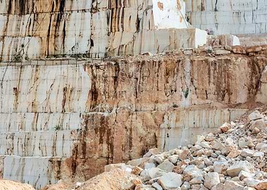Botticino Marble quarry 2