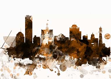 Milwaukee WI Skyline