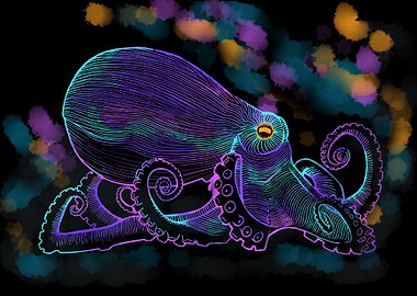 Psychedelic Octopus