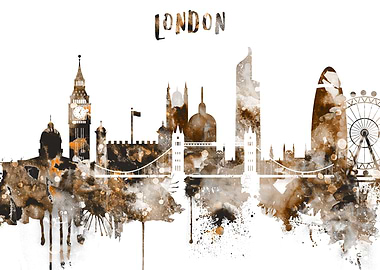 London England Skyline