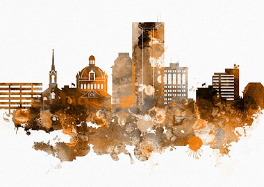 Lexington Kentucky Skyline