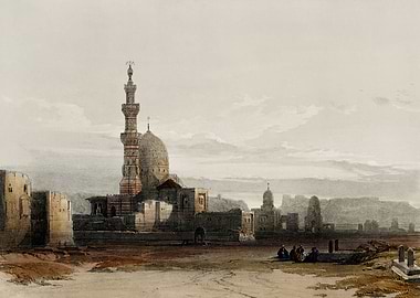 Tombs of the Caliphs 1849