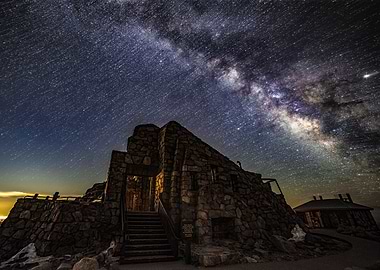 Milky Way over Mt Evans
