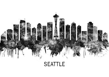 Seattle Washington Skyline