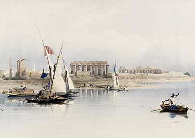 The Ruins of Luxor 1849