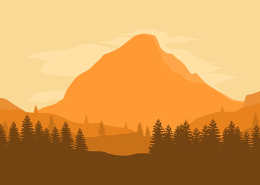 Afternoon Orange Nature