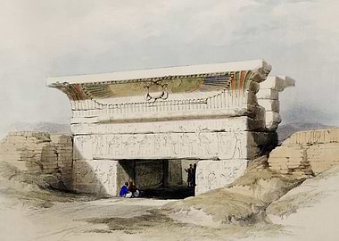 Dendara Temple 1849