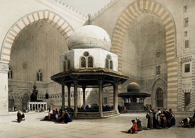 Mosque Sultan Hassan 1849
