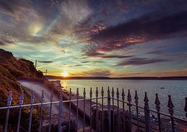 Sunset at Mumbles