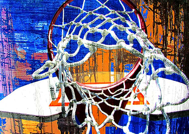 Basketball art print 119