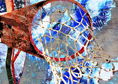 basketball art print vs h