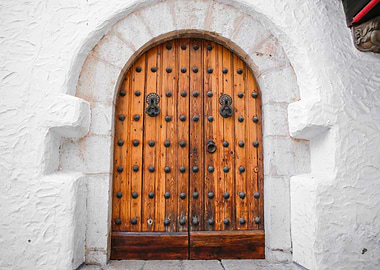 Doors of Sitges Spain