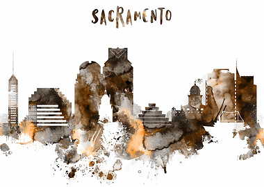 Sacramento CA Skyline