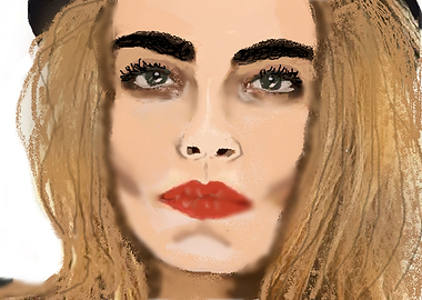 Cara De la Vigne artwork