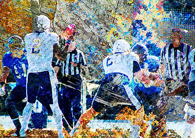 football players art 2