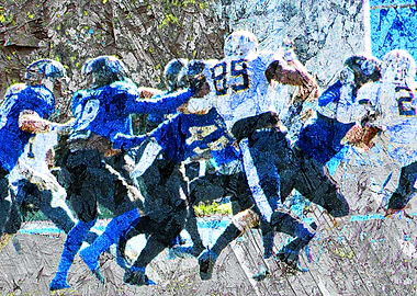 Football players art 4