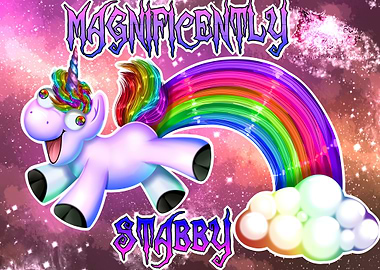 Crazy Stabby Unicorn