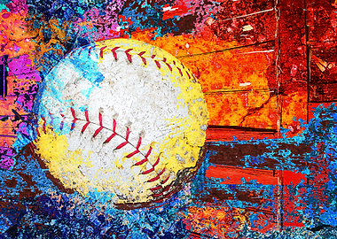 Baseball art 6