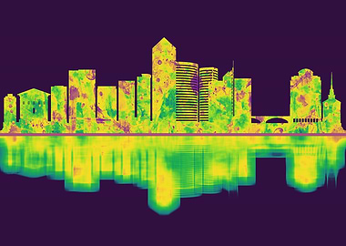 Arlington Texas Skyline