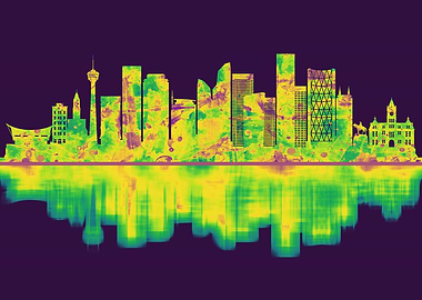 Calgary Canada Skyline