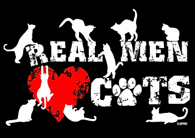 Real men love cats