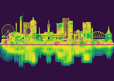 Glasgow Scotland Skyline