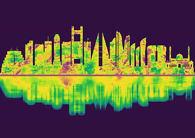 Manama Bahrain Skyline