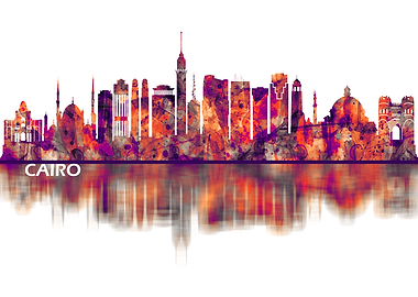 Cairo Egypt Skyline