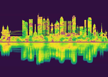 Manila Philippines Skyline