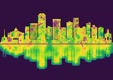 Lexington Kentucky Skyline