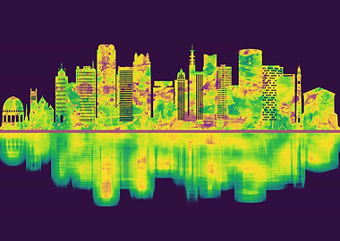 Birmingham England Skyline