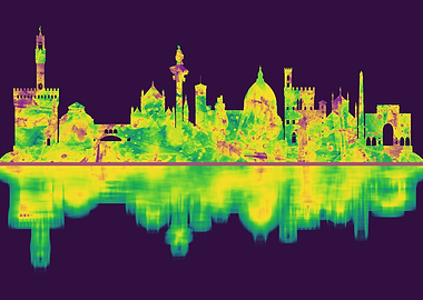 Florence Italy Skyline