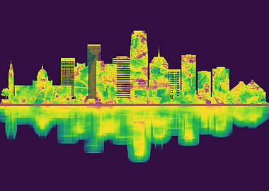 Oklahoma City Skyline