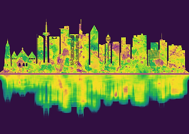 Frankfurt Germany Skyline