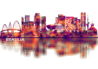 Brasilia Brazil Skyline