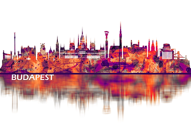 Budapest Hungary Skyline
