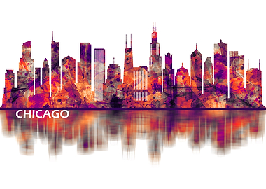 Chicago Illinois Skyline