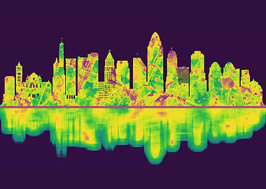 Cincinnati Ohio Skyline