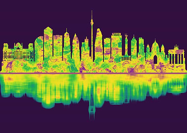 Berlin Germany Skyline