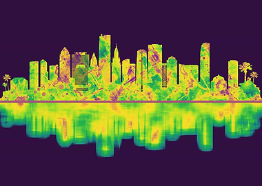 Miami Florida Skyline