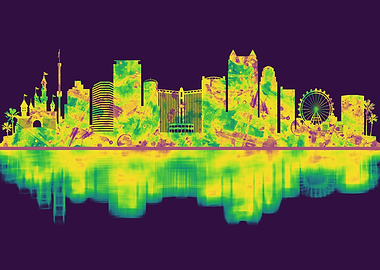 Orlando Florida Skyline